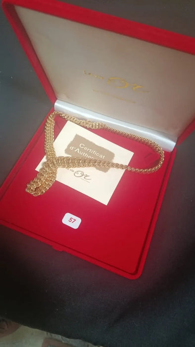 Collier or 18 carats 750