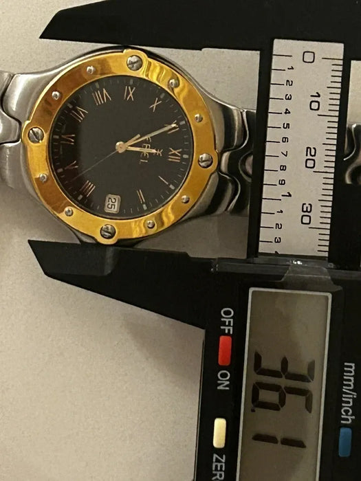 Montre homme EBEL Sport Wave lunette 18K