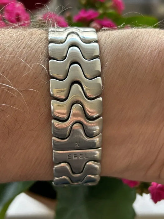 Montre homme EBEL Sport Wave lunette 18K