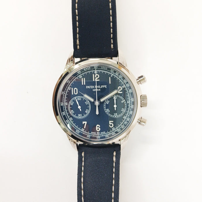 Montre homme Patek Philippe Chronographe 5172G or blanc 18 carats