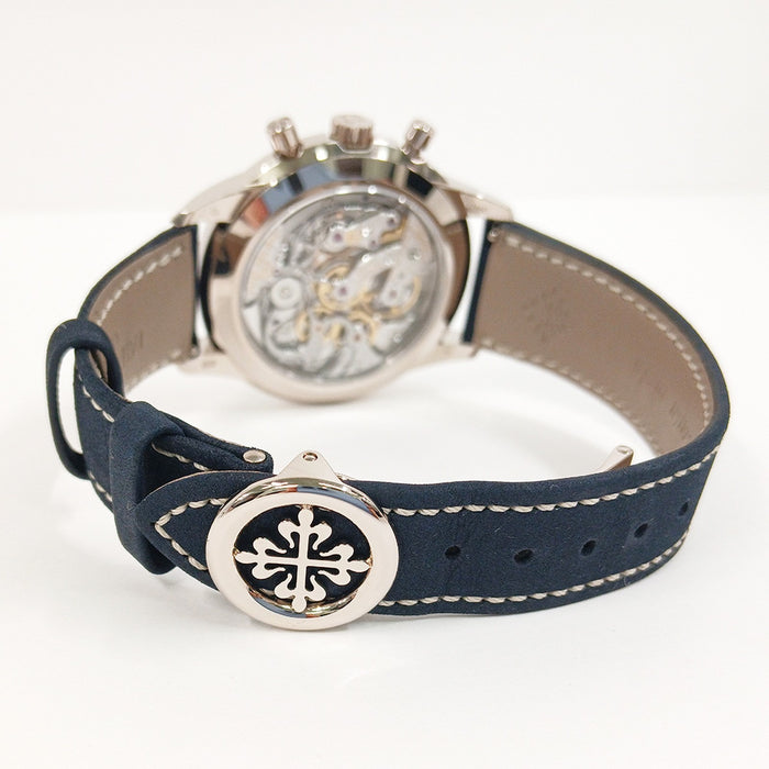 Montre homme Patek Philippe Chronographe 5172G or blanc 18 carats