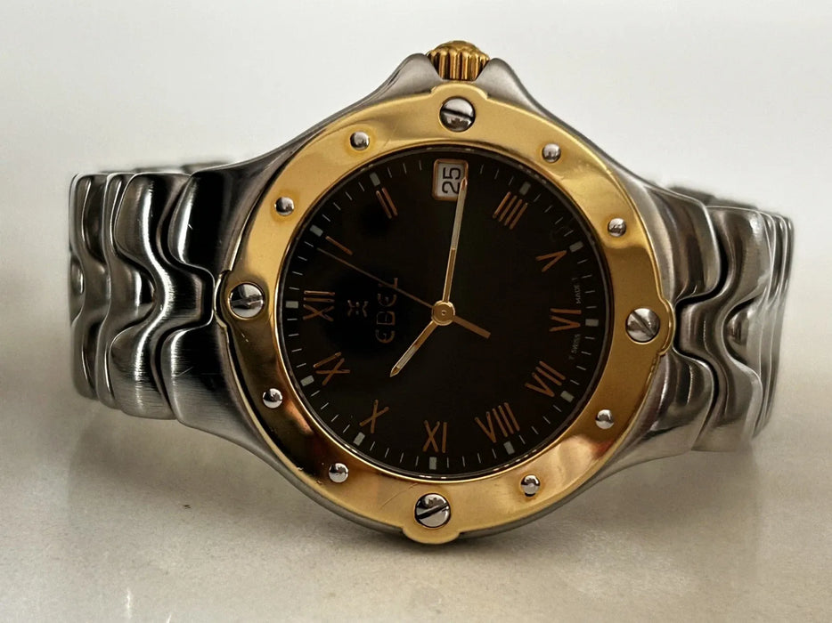Montre homme EBEL Sport Wave lunette 18K