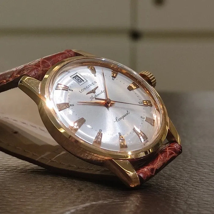 Montre Longines Heritage Conquest Automatique  18 carats