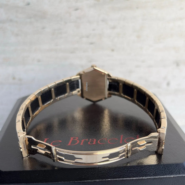 Baume & Mercier ou 18 carats vintage Lady 48372 quartz 27 mm