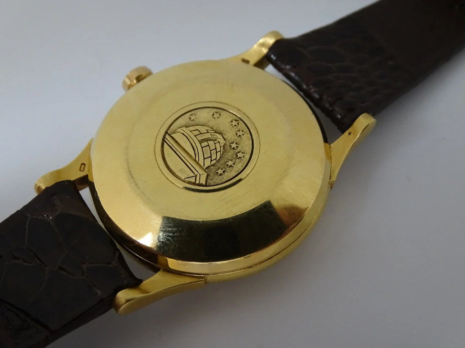 Montre Omega Constellation automatique or massif 18 carats vintage