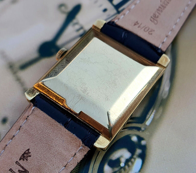MONTRE CARTIER OMEGA OR MERCURE 18K TANK 161.013