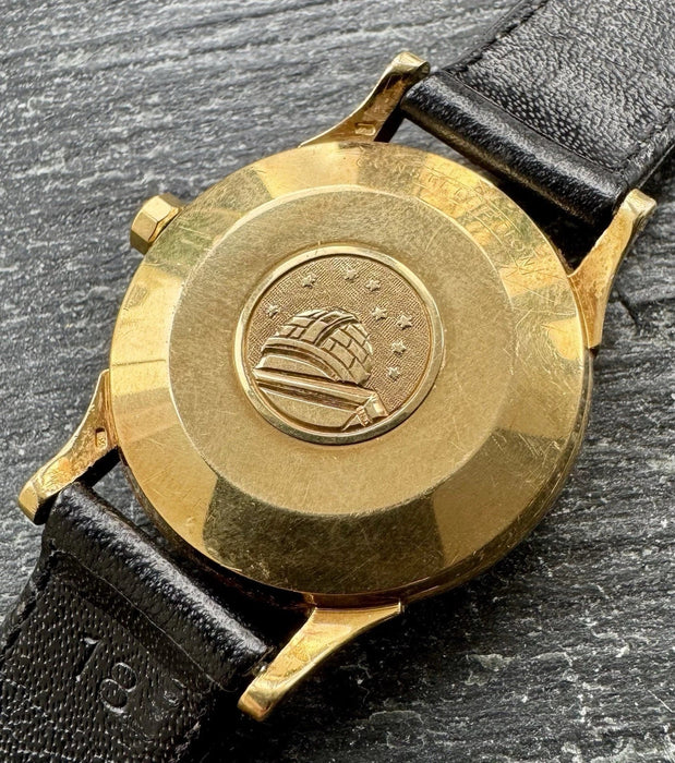 MONTRE OMEGA CONSTELLATION TARTE PAN DE LUXE 18K VINTAGE