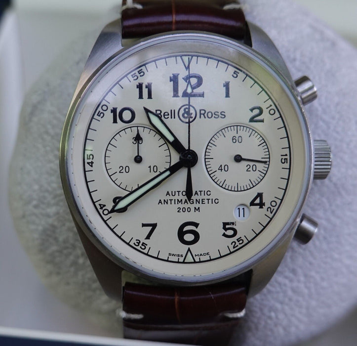 Montre Chronographe Automatique Bell & Ross Vintage 126 Aviator