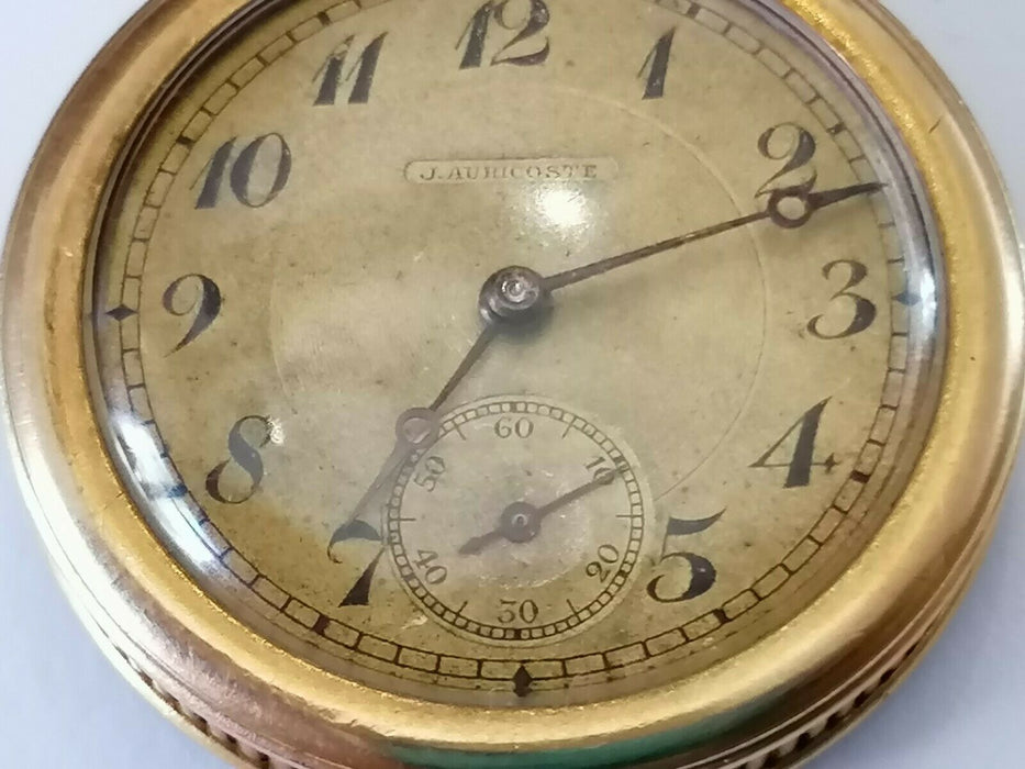Montre à Gousset or 18 carats O. Roty "In Labore Quies"