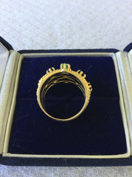 BAGUE EN OR JAUNE 18 CARATS