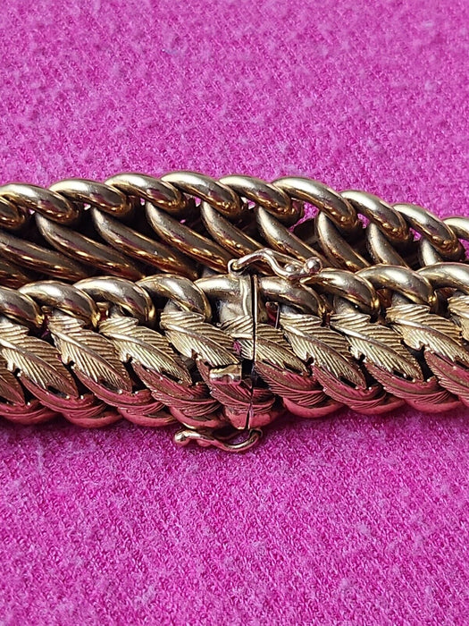 Ancien bracelet en or 18 carats