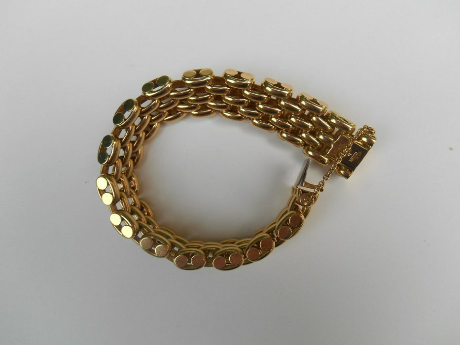 Bracelet or jaune 18 carats