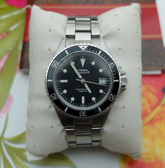 Montre YEMA plongée Superman Automatique 1994