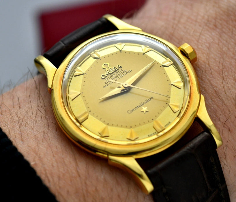 Montre oméga Constellation Chronomètre Deluxe de 1956