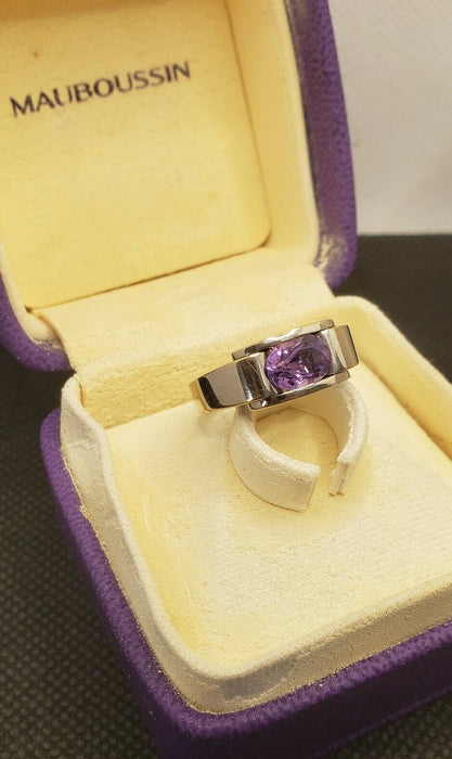 Bague MAUBOUSSIN Alexandrine or blanc