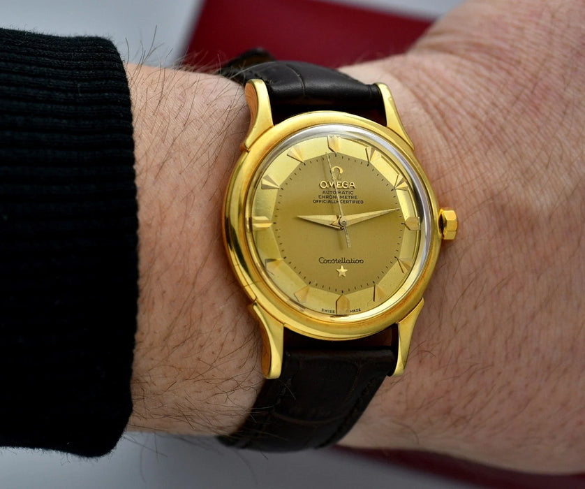 Montre oméga Constellation Chronomètre Deluxe de 1956