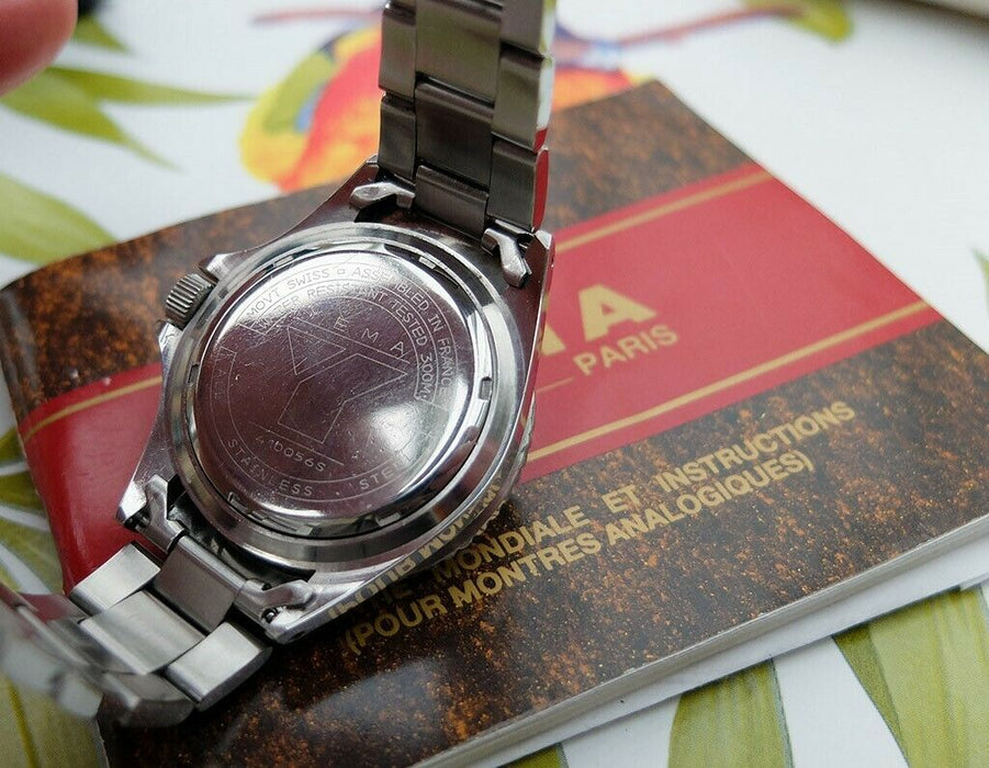 Montre YEMA plongée Superman Automatique 1994