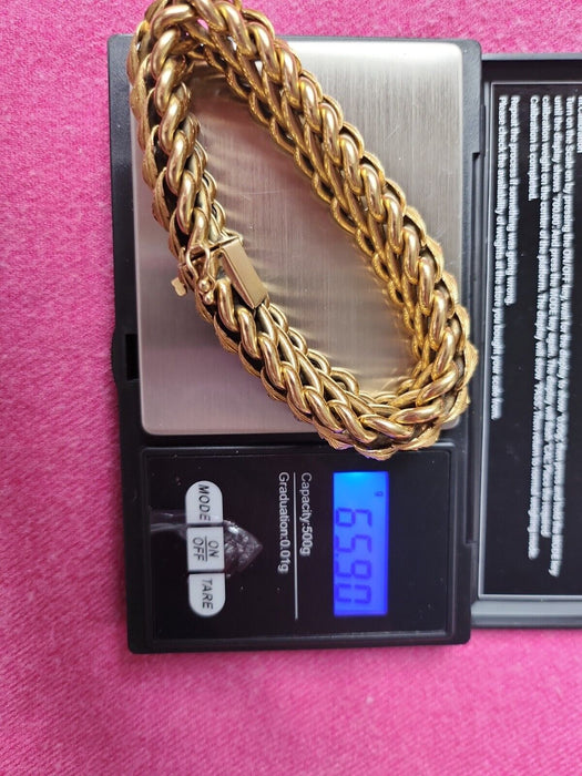 Ancien bracelet en or 18 carats
