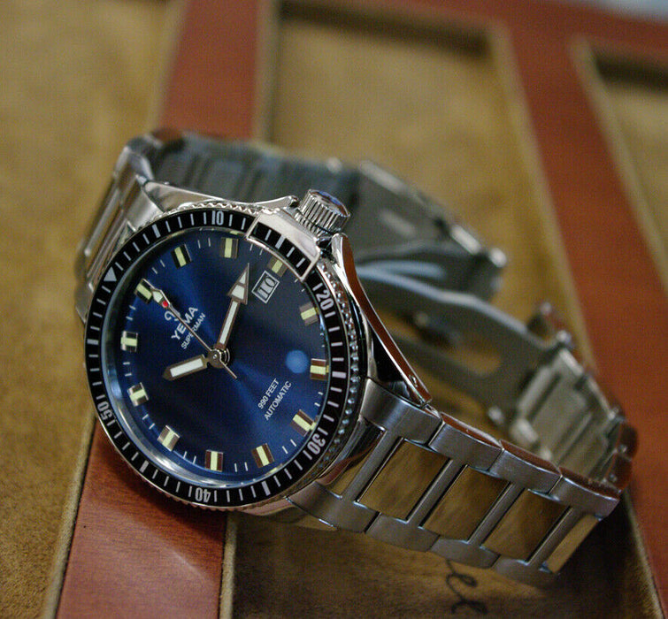 Montre Yema Superman Automatique Blue Lagoon
