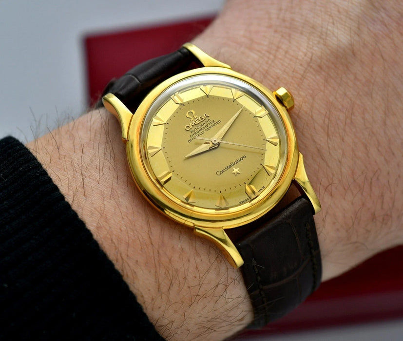 Montre oméga Constellation Chronomètre Deluxe de 1956