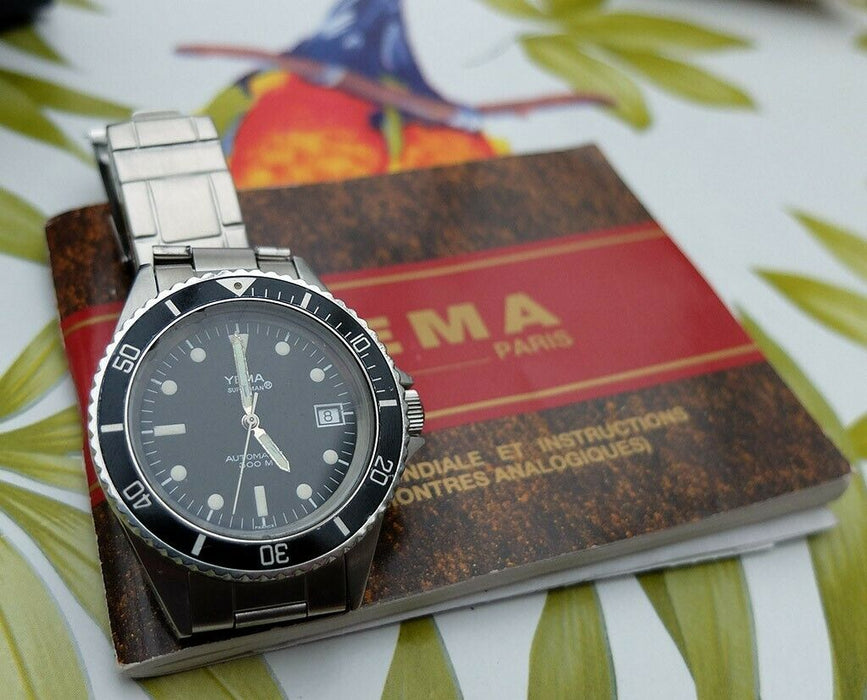 Montre YEMA plongée Superman Automatique 1994