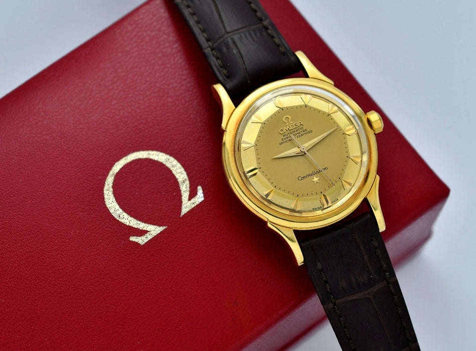 Montre oméga Constellation Chronomètre Deluxe de 1956