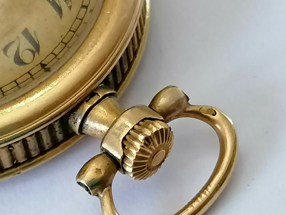 Montre à Gousset or 18 carats O. Roty "In Labore Quies"