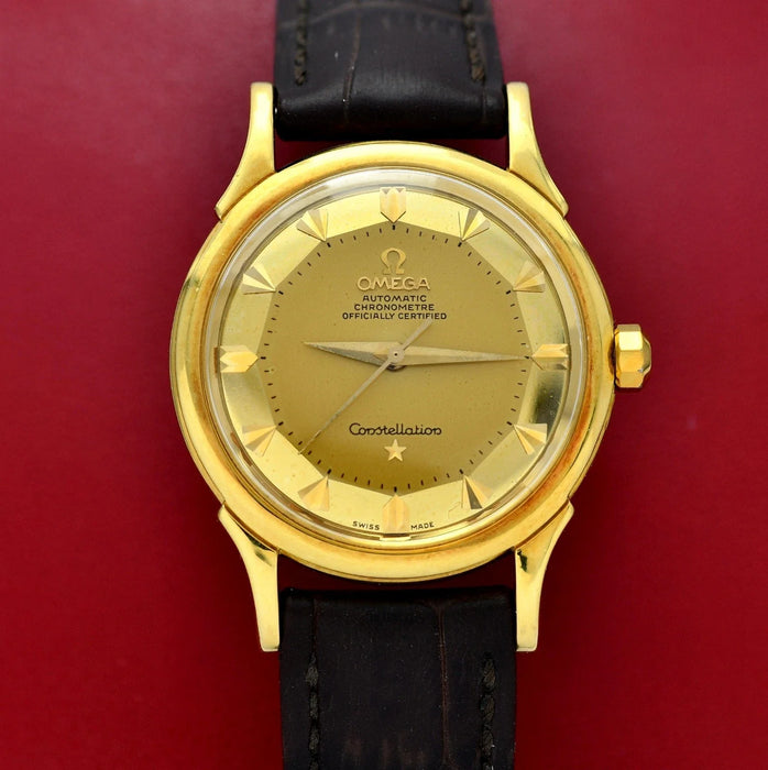 Montre oméga Constellation Chronomètre Deluxe de 1956