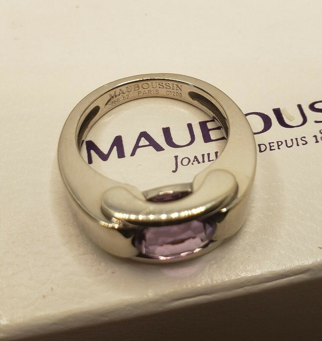 Bague MAUBOUSSIN Alexandrine or blanc