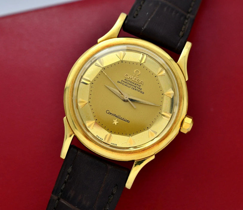 Montre oméga Constellation Chronomètre Deluxe de 1956