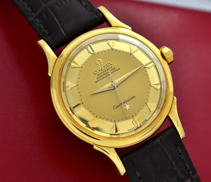 Montre oméga Constellation Chronomètre Deluxe de 1956