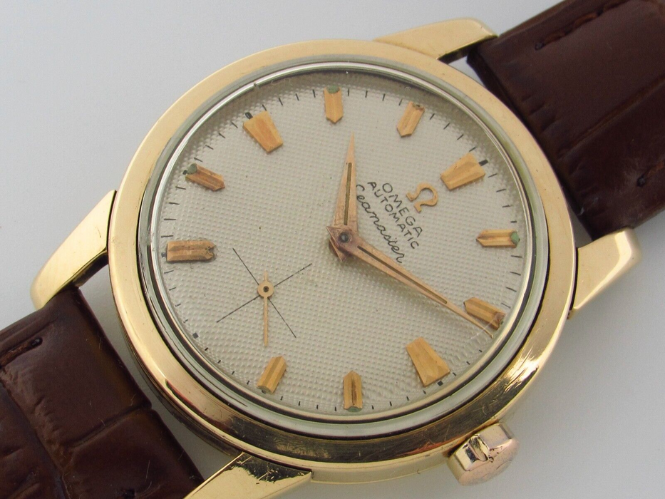 Montre automatique Omega Seamaster or jaune massif 18 carats