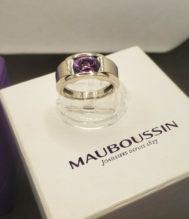 Bague MAUBOUSSIN Alexandrine or blanc