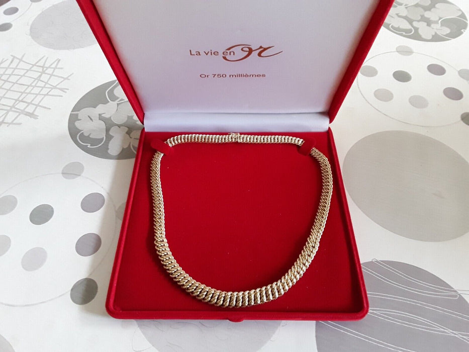 Magnifique Collier or 18 carats